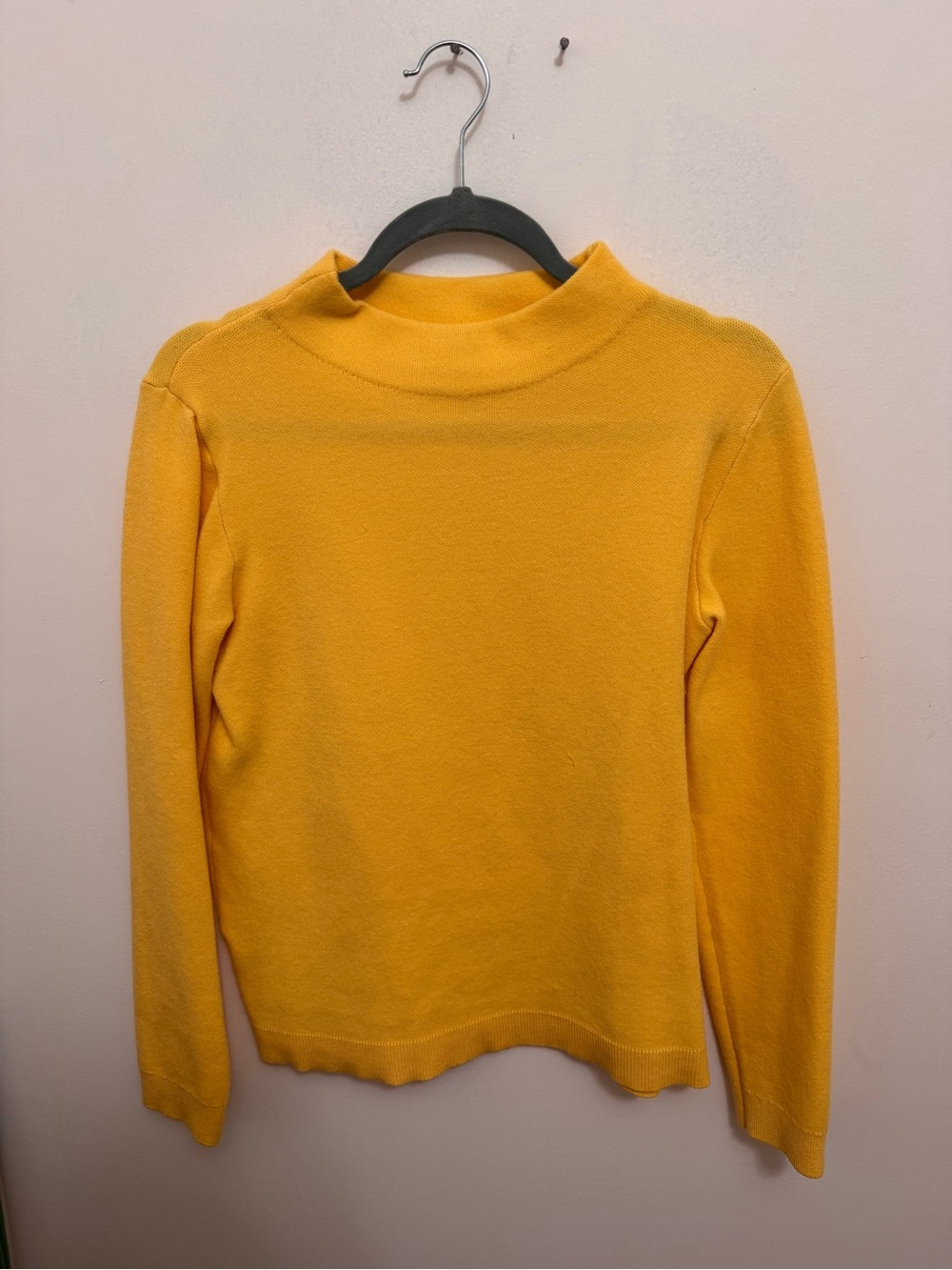 Ann Taylor Sunny Yellow Knit Top